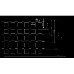 Battery Pure Nickel Strip 0.15m 0.2mm Thickness With 23.4 Pitch Distance
