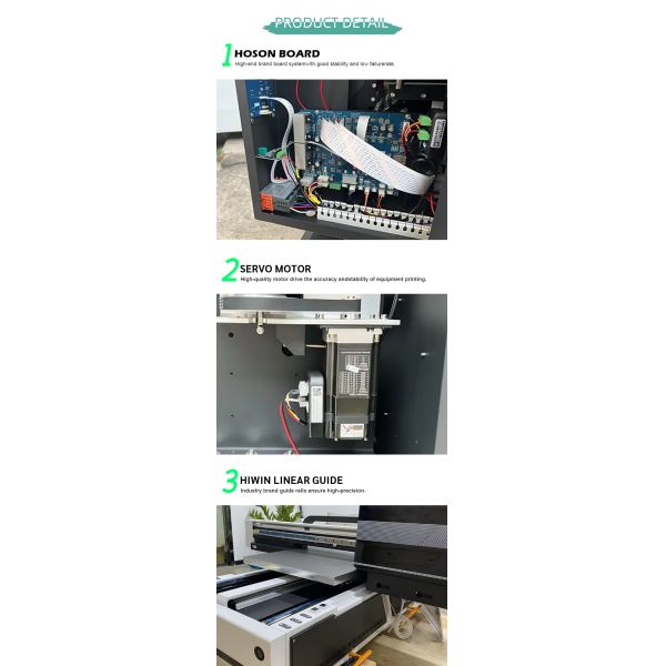 Inkjet Printer Flatbed U1 I3200 Printhead Print Box Uv Stickers Flatbed Printer 6090 UV Printer