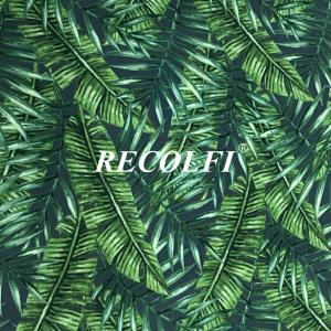 Glitter Printed Stripe Activewear Made From Recycled Plastic High Elastic