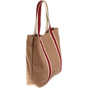 Khaki Cotton Recyclable 35*37*11CM 21oz Canvas Tote Bag