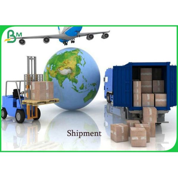 Recycled Pulp White Coated Duplex Board 400g 61*61cm With White Coated