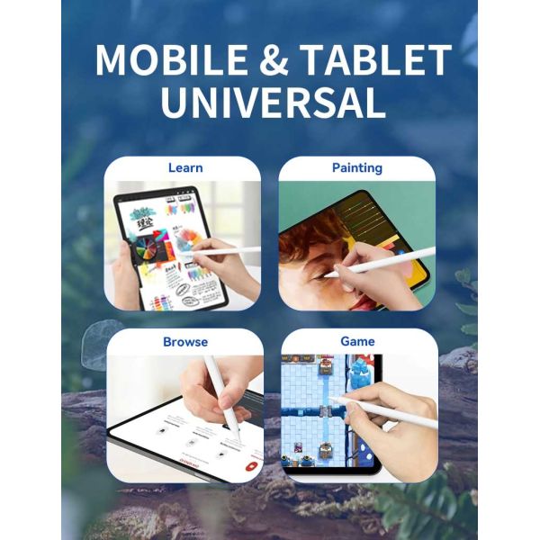 Wireless Charging Active Stylus Pen 150mAh Battery Capacity For IPad Air / Pro / Mini