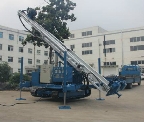 7000 MM Stroke Anchor Drilling Rig Machine 25 T Pull Capacity 1.5 Ton Winch