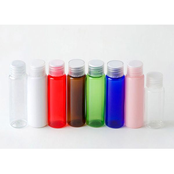 Buy 30ml Plastic Bottles Unique Small Empty Clear PETG Flat Bottle at wholesale prices