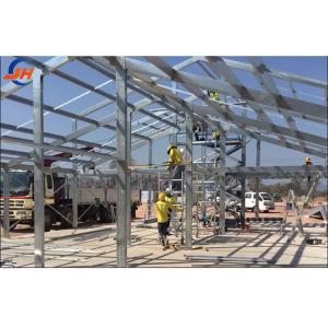 Large Span Pre Engineering Metal Warehouse Construction Materials Steel