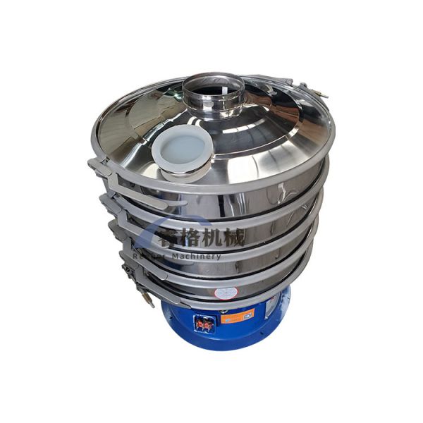 Food Soy Protein Power Sieving Stainless Round Vibrating Sieve