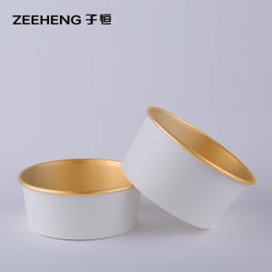 China Disposable Gold Foil Paper Bowl on sale