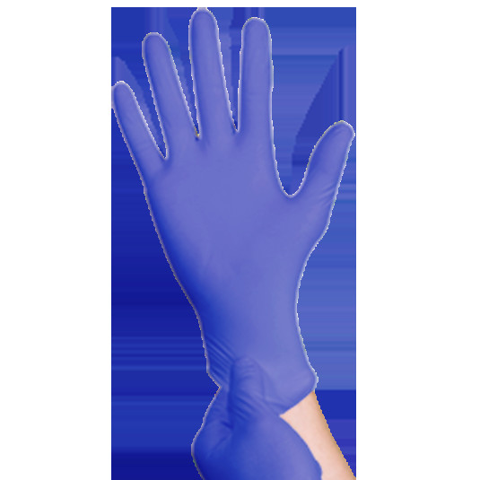 Buy Work Safety Disposable Nitrile Glove Blended Nitrile Vinyl Synthetic at wholesale prices