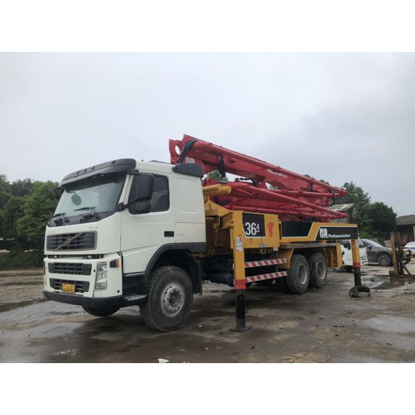 Buy 36m Concrete Pump Truck With Volvo Chassis at wholesale prices
