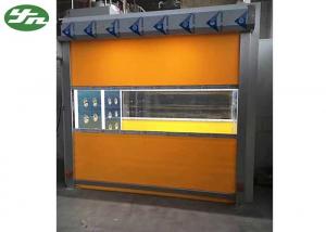 Quality Intelligent Cleanroom Air Shower / Cargo Air Shower With PVC Curtain Roller Fast Shutter Door for sale