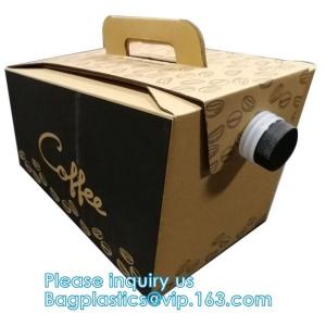 Quality 96OZ hot coffee bag in box with box 3L hot coffee bag in box Coffee&amp;Tea,Dairy&amp;Milk,Juice,Smoothies, Spirits, Water,Wine, for sale
