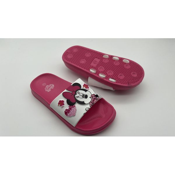 OEM Logo Childrens Pool Slipper Disney Minnie Summer Sandals Fun Character Designs