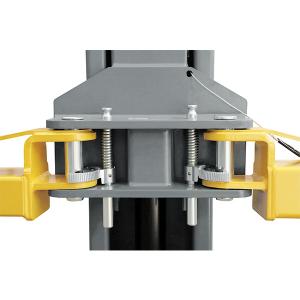 Asymmetric Arms 2 Post Car Lift Cylinder Directly Drived