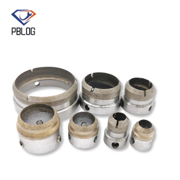 PBLOG diamond drilling chamfering cover glass hardware tools hollow chamfering