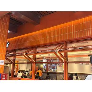 folding window aluminum balcony vertucal