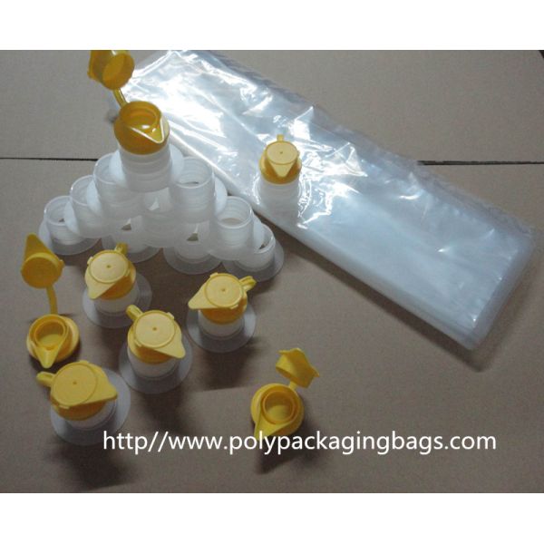 Bib Bag In Box Bag Liquid Beverage Bag In Box Pouch With Spigot For Apple Juice Red Wine