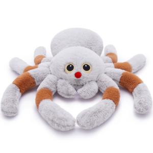 2024 Halloween 20 Giant Spider Plush Toy Cute Tarantula Stuffed Animal Cushion