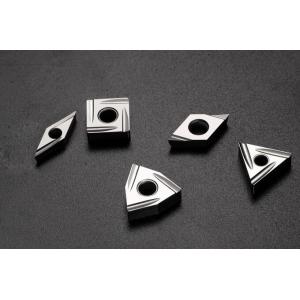 40HRC PVD Coated Inserts , Silver Color Hard Turning Inserts VBGT160404R