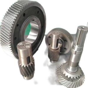 Helical Gear Reduction Gear Secondary And Third Level Gear Shafts