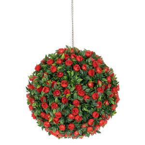 Waterproof Artificial Boxwood Topiary Balls 14'' To 17''