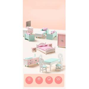 Mini Montessori Wooden Girls Bedroom Toys With No Burr