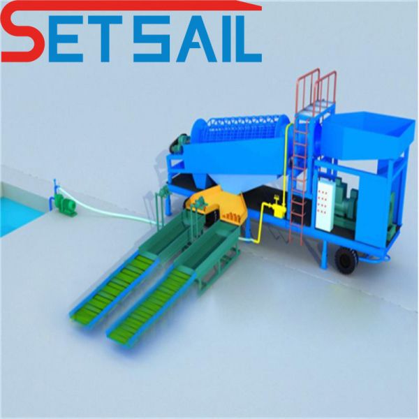 Package Gross Weight 5000.000kg Land Iron Sand Machinery for Land Diamond and