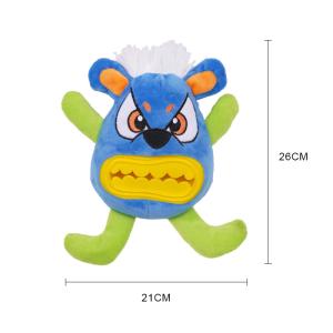 Manufacturer functional squeaky tpr teeth dog feeder plus