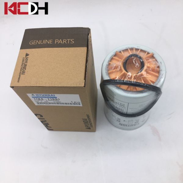Hyundai Excavator Parts Diesel Engine Fuel Filter 11NA-71001 For Generator Set