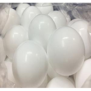 Industrial White PEEK Machined Parts Peek Valve Seat Abrasion Resistance