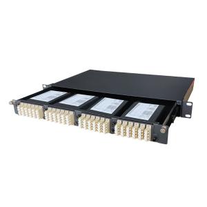 1U Sliding Singlemode LC MTP MPO Fiber Enclosure