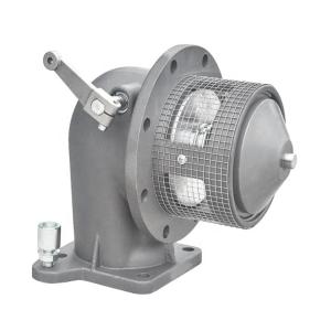 Nitrile Rubber Seal Material 4 inch Manual Emergency Shut-off Valve for