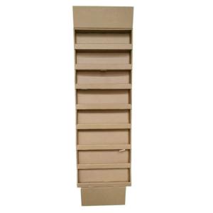 FSC Recycable , kraft Corrugated PDQ Display Boxes Eco Friendly