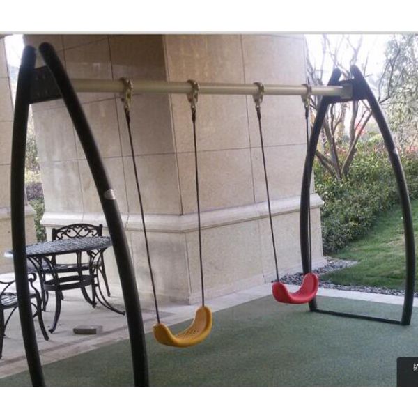 Galvanized Steel Swing Sets / Kids Outdoor Swing Set 7-10 Years Service Life