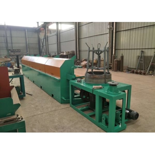 High Carbon Steel Fine Wire Drawing Machine , 380 V 11KW Automatic Wire Drawing