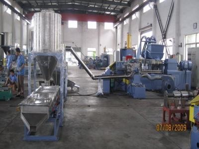 PE Film Extruder Machine Waste PVC Pipe PP Bag PET Bottle Plastic Recycling Machine