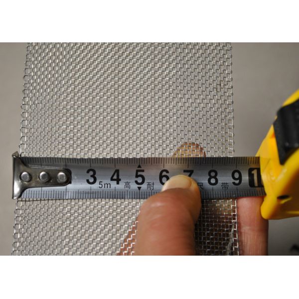 Buy Wrapped Edge 304 Stainless Steel Woven Wire Mesh 16 Mesh 90mm Width at wholesale prices