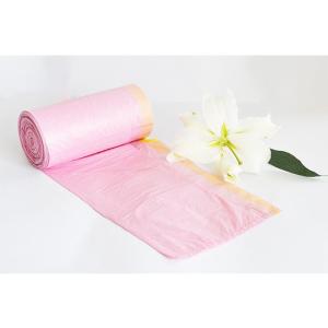 Transparent Color Garbage Bags Drawstring Customized For Kitchen Bedroom And