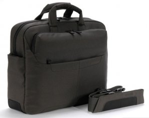 Black Messenger Laptop Bags Lightweight Business Bag for Men
