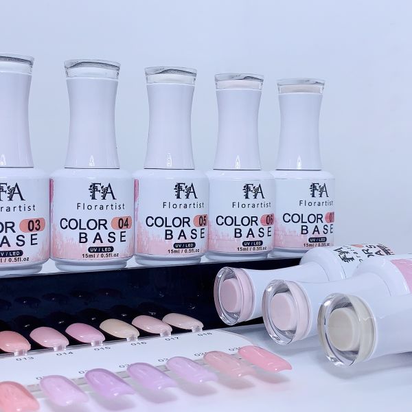 Private Label Logo UV LED Resin Odorless UV Gel Polish Set 120 Colors Rubber Base Gel Nails for All Seasons French Nails