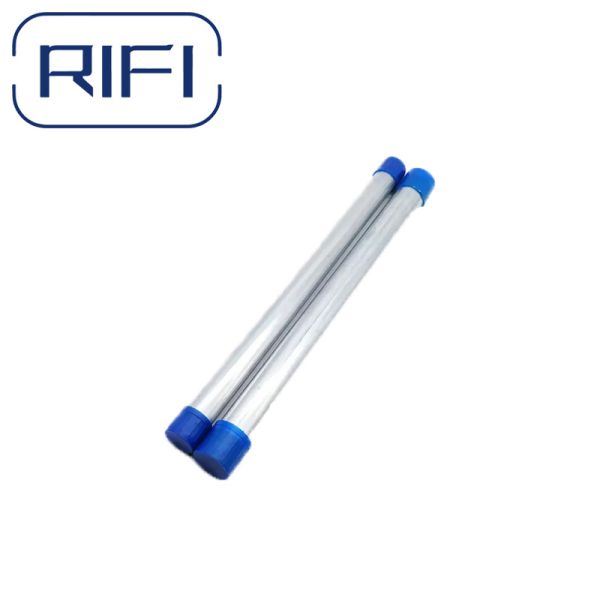 Rifi-BS31 Gi Conduit Flexible Pipe Pre Galvanized Steel Class 3 Conduit IEC61386 for Commercial