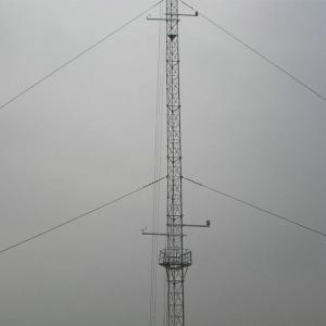 Lattice Steel Communication 10m Guyed Wire Tower