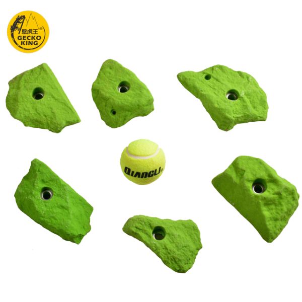 Indoor Outdoor Rock Climbing Holds for Home Kids Zone Gecko King Merchandise in Purple