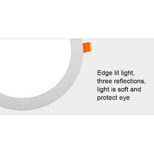 Round Square SMD 2835 Recessed Led Panel Lights For Home Kitchen