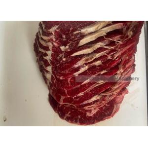 Servo Motor Adjustable 30mm Frozen Meat Flaker Machine