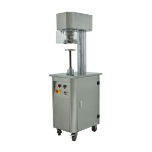 Stainless Steel Semi Cans Sealing Machine For Snack Space Saving
