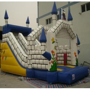 Amusement Inflatable Jumping Castle / Inflatable Jumping Bouncer PVC Tarpaulin