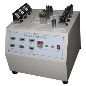 Abrasion Resistance Footwear Testing Equipment , Shoelace Abrasion Tester
