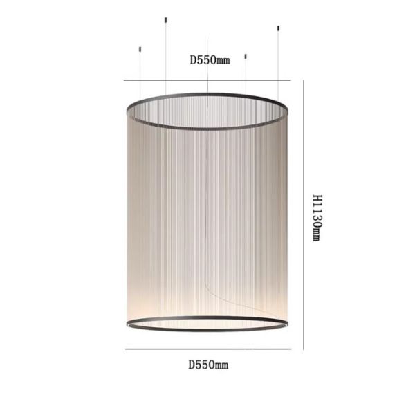 big designer pendant lamp black and gold led villa chandelier for hotel