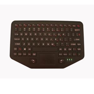 Quality Ruggedized Vehicle Keyboard Desktop With Touchpad Backlit Scissors Switch for sale