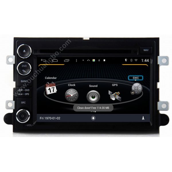 Ouchuangbo audio dvd stereo navi multimedia Ford Explorer 2006-2010 with aux BT miror link android 4.4 OS